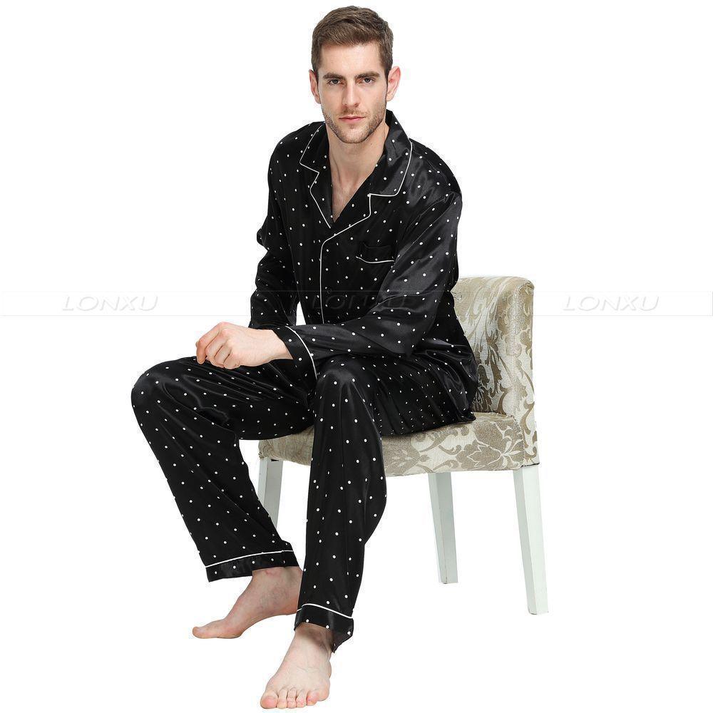 Staying Late Men Pajamas Set - Pajama Pant Set - LeStyleParfait