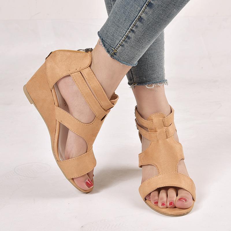 Strap Wedge Sandals - LeStyleParfait Kenya