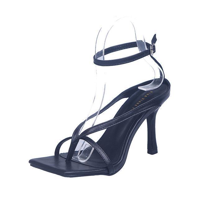 Strappy Open-Toe Women High Heels - LeStyleParfait Kenya