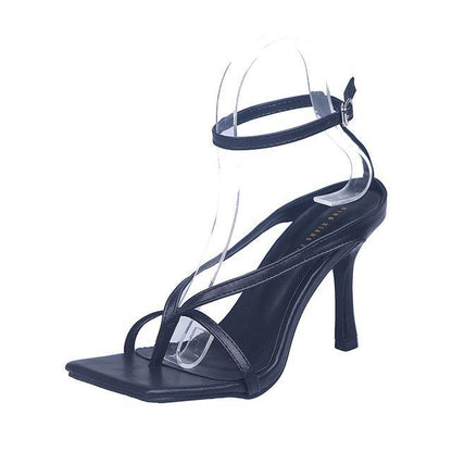 Strappy Open-Toe Women High Heels - LeStyleParfait Kenya