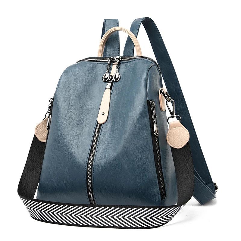 Stylish High-Quality Soft Leather Women's Backpack - LeStyleParfait Kenya