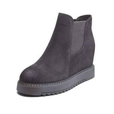 Suede Wedge Boots - LeStyleParfait Kenya