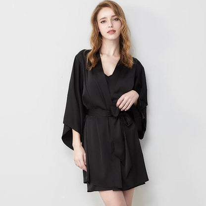 Summer Kimono Robe Sleepwear - Nightgown - LeStyleParfait