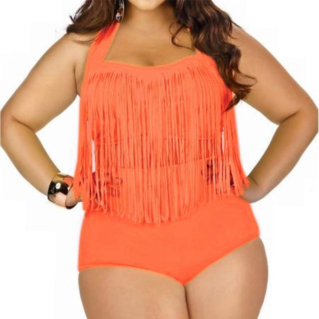 Plus Size One Piece Swimwear, SWIMWEAR