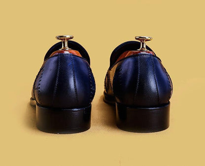 Tomasso Leather Loafer Shoes For Men - LeStyleParfait Kenya