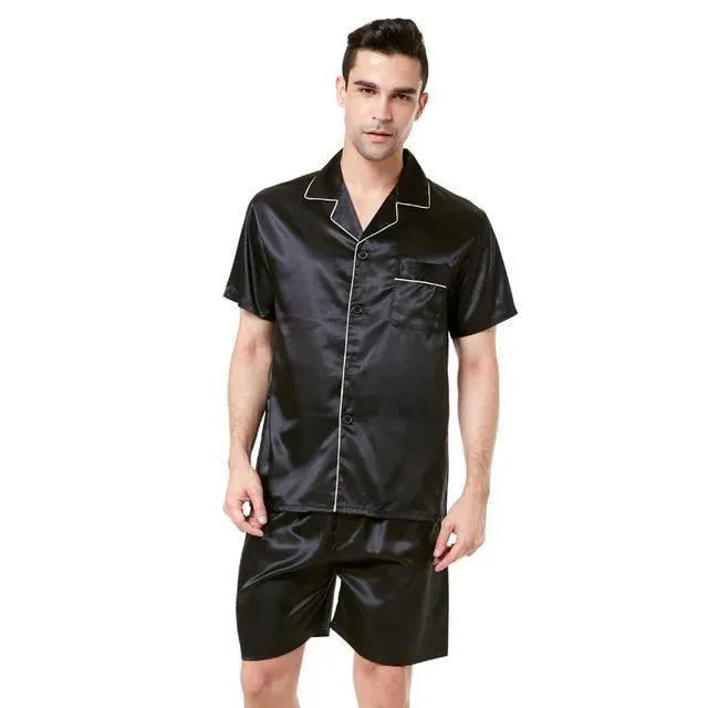 Totally Innocent Men Pajama Set - Pajama Shorts Set - LeStyleParfait