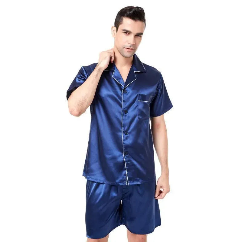 Totally Innocent Men Pajama Set - Pajama Shorts Set - LeStyleParfait