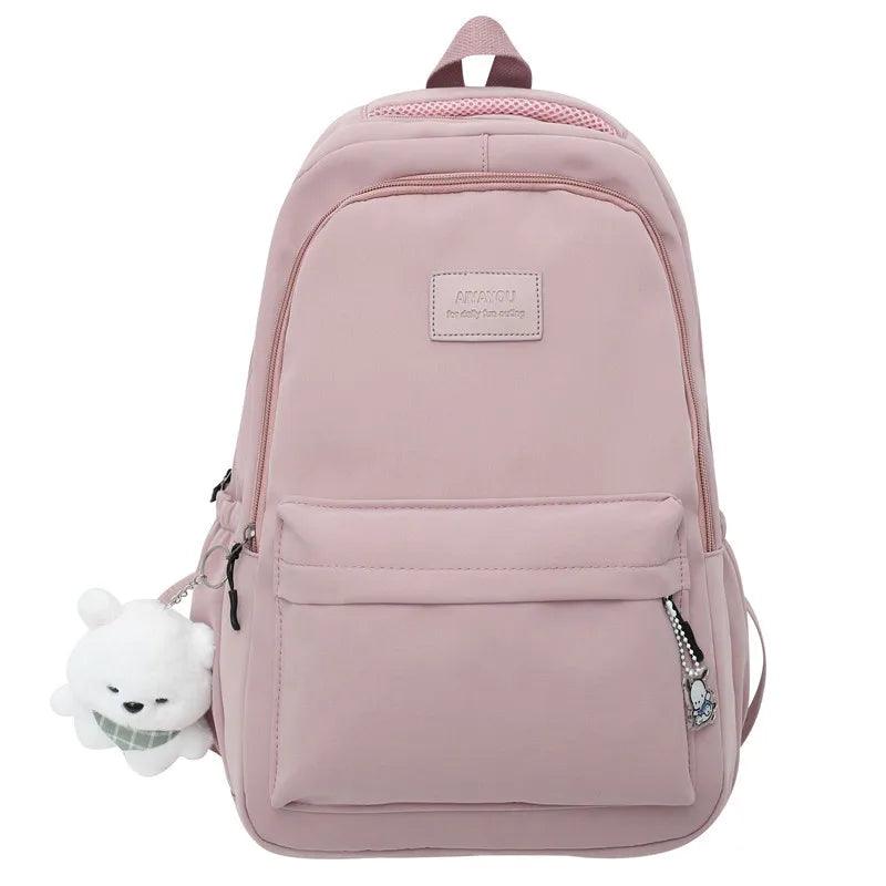 Trendy Waterproof Women's College Backpack - LeStyleParfait Kenya