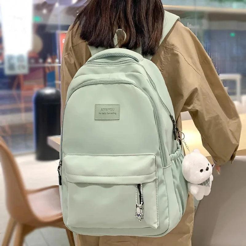 Trendy Waterproof Women's College Backpack - LeStyleParfait Kenya