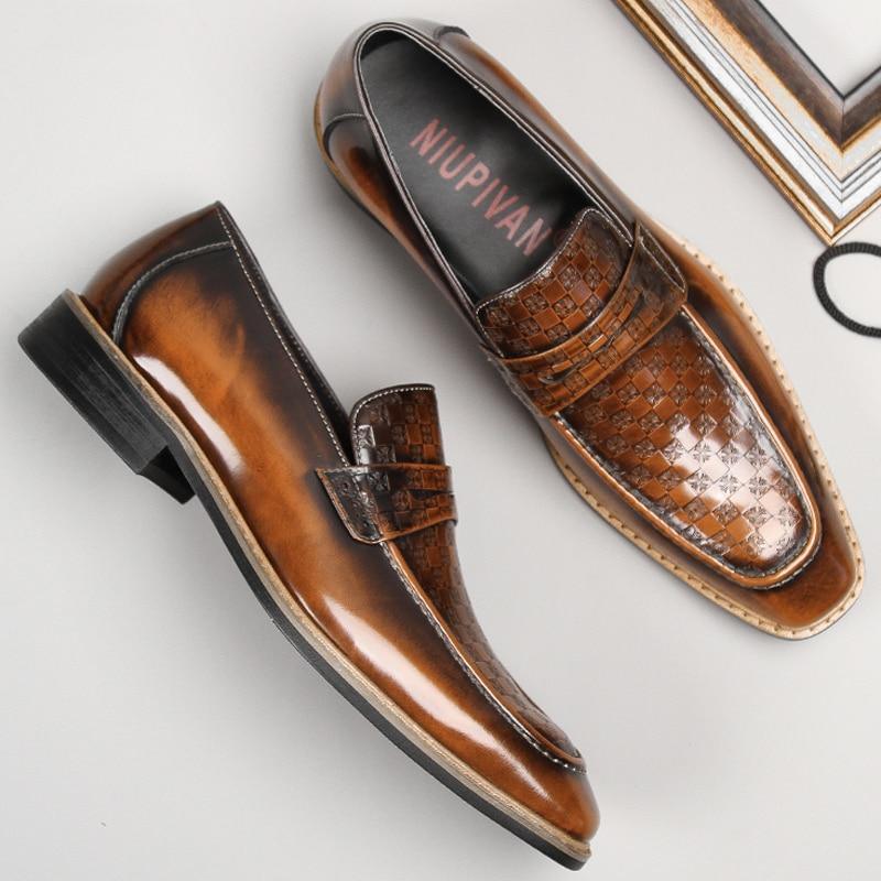 Uberto Penny Loafers Shoes For Men - LeStyleParfait Kenya