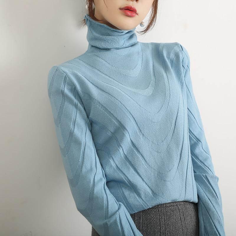 Warm Up Turtleneck Sweater - Sweater - LeStyleParfait Kenya