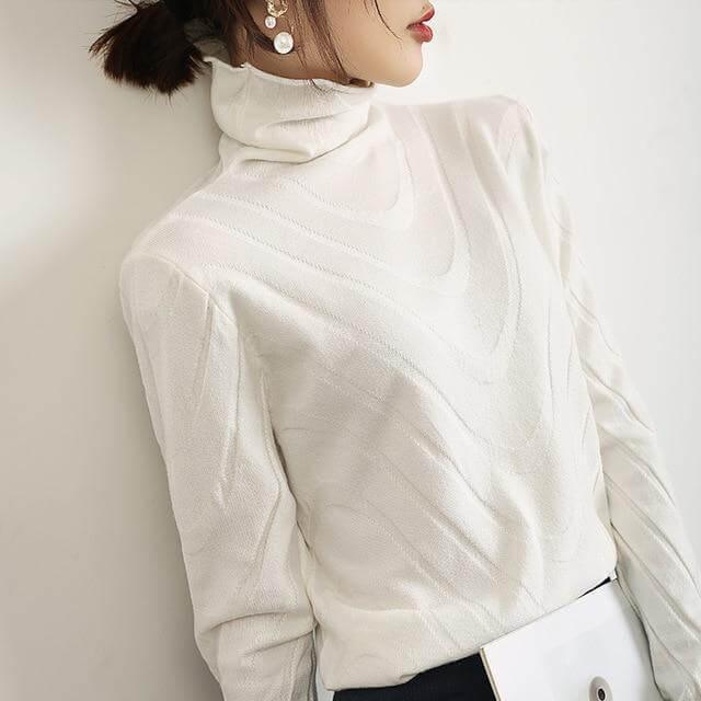 Warm Up Turtleneck Sweater - Sweater - LeStyleParfait Kenya