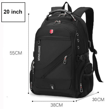 Waterproof Laptop Backpack with USB Port - LeStyleParfait Kenya