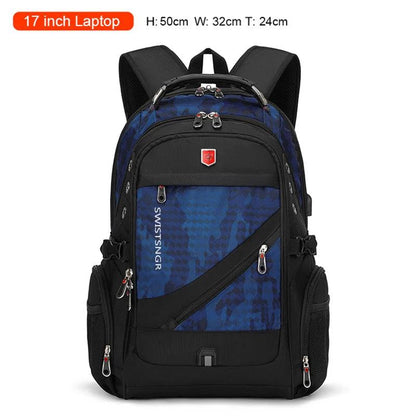 Waterproof Laptop Backpack with USB Port - LeStyleParfait Kenya