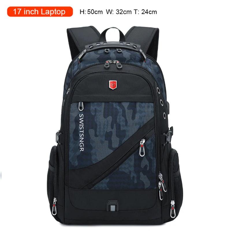 Waterproof Laptop Backpack with USB Port - LeStyleParfait Kenya