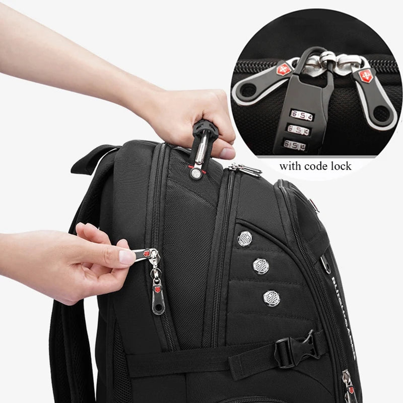 Waterproof Laptop Backpack with USB Port - LeStyleParfait Kenya