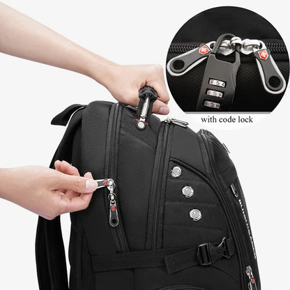 Waterproof Laptop Backpack with USB Port - LeStyleParfait Kenya