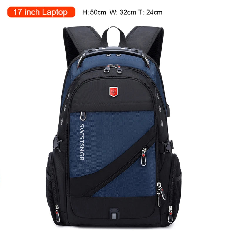 Waterproof Laptop Backpack with USB Port - LeStyleParfait Kenya