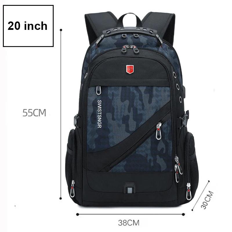 Waterproof Laptop Backpack with USB Port - LeStyleParfait Kenya