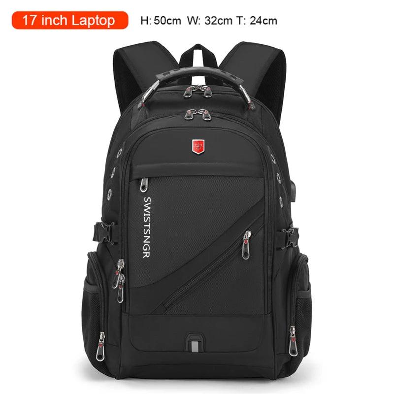 Waterproof Laptop Backpack with USB Port - LeStyleParfait Kenya