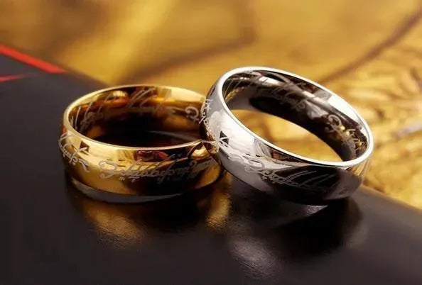 Wedding Steel Lord of the Rings - Rings - LeStyleParfait