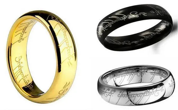 Wedding Steel Lord of the Rings - Rings - LeStyleParfait