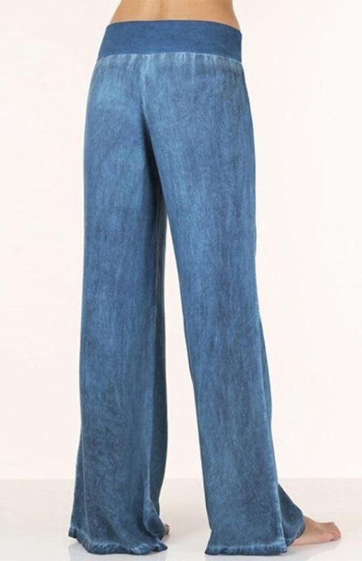 Buy Women's Denim Jeans - High Waist Straight-leg at LeStyleParfait Kenya