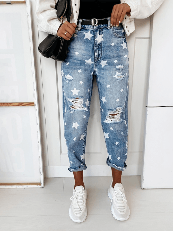 Star sales ripped jeans