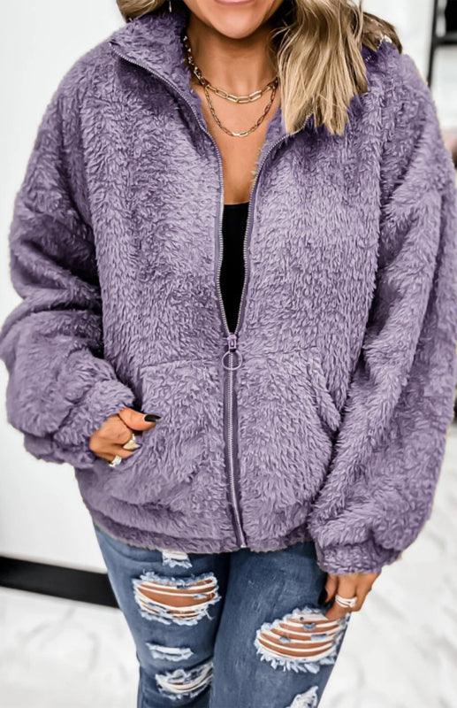 Women's Winter Fleece Jacket - Fleece Jacket - LeStyleParfait