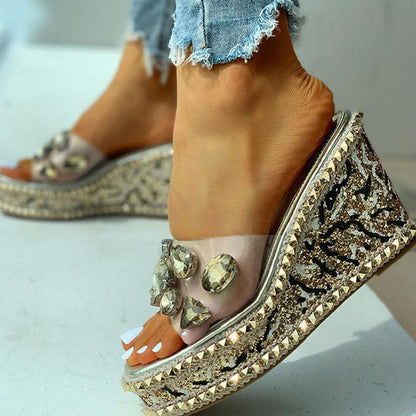 Belluci Wedge Sandals - Wedge Shoes - LeStyleParfait Kenya