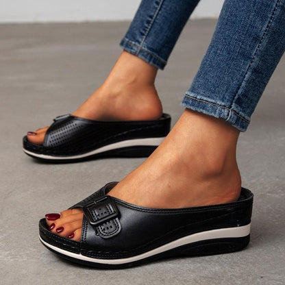 Casual Slip On Wedge Shoes - Wedge Shoes - LeStyleParfait Kenya