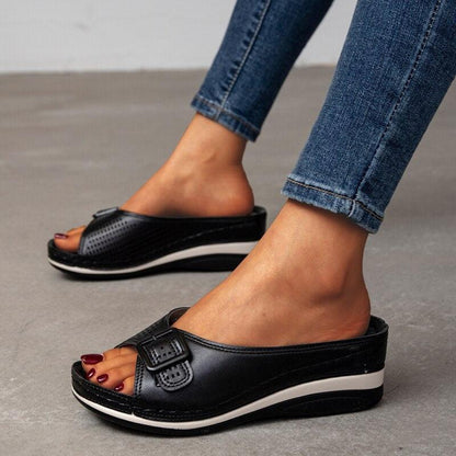 Casual Slip On Wedge Shoes - Wedge Shoes - LeStyleParfait Kenya