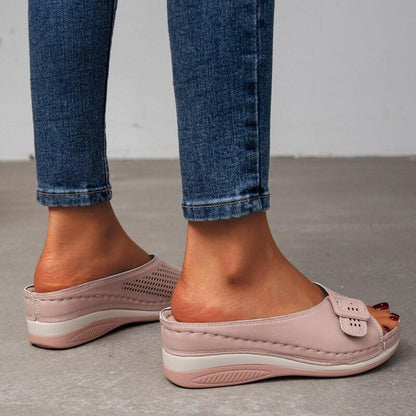 Casual Slip On Wedge Shoes - Wedge Shoes - LeStyleParfait Kenya