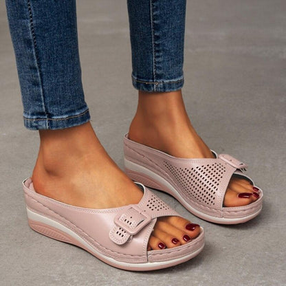 Casual Slip On Wedge Shoes - Wedge Shoes - LeStyleParfait Kenya