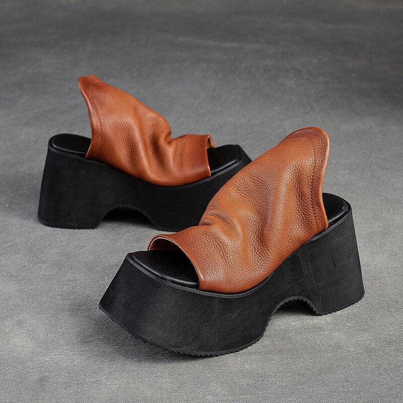 Vintage 90s Chunky Platform Slides by Xhilaration – Odd Faery