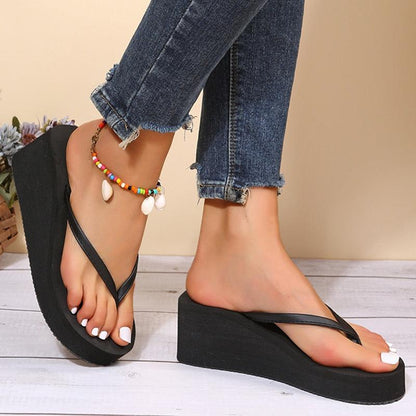 Flip Flop Sandals - Wedge Shoes - LeStyleParfait Kenya