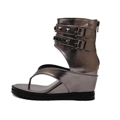 Gothe Ankle Strap Wedge Shoes - Wedge Shoes - LeStyleParfait Kenya