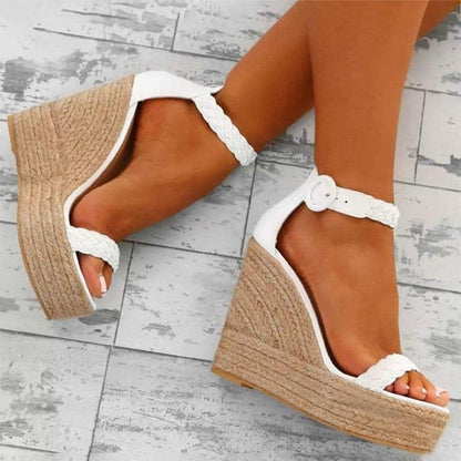 High Heels Wedge Sandals - Wedge Shoes - LeStyleParfait Kenya