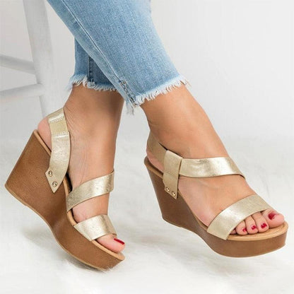 Ladies Slip On Wedge Shoes - Wedge Shoes - LeStyleParfait Kenya