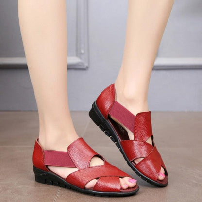 Low Heel Sandals - Wedge Shoes - LeStyleParfait Kenya