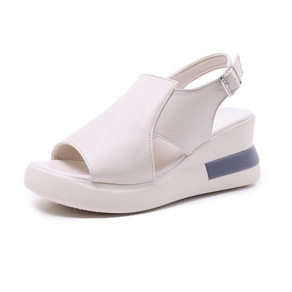 Platform Wedge Sandals Shoes - Wedge Shoes - LeStyleParfait Kenya