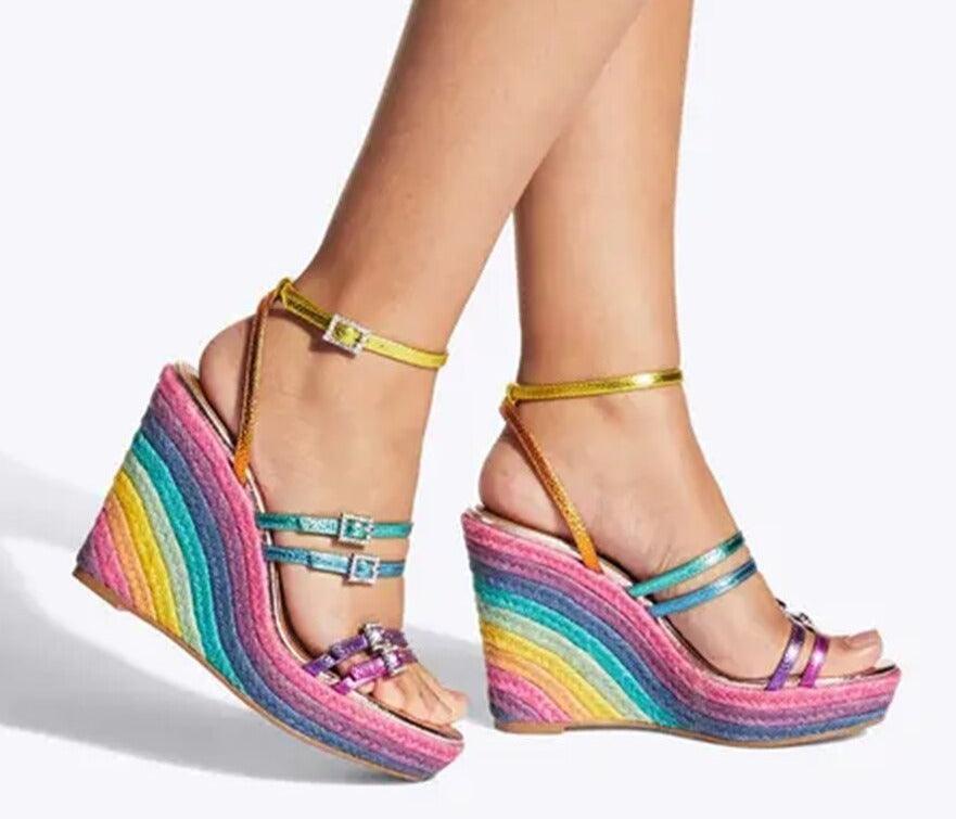 Rainbow wedges 2025