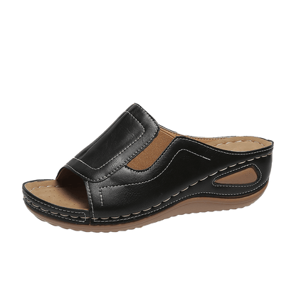 Slip-On Wedge Sandal Shoes - Wedge Shoes - LeStyleParfait Kenya