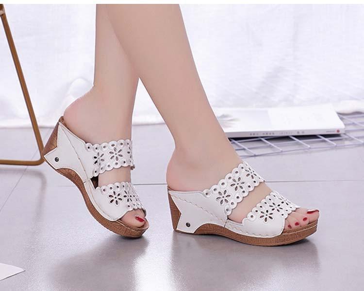 Slip-On Wedges Sandals - LeStyleParfait Kenya