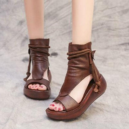 Tassels Wedge Sandals Shoes - Wedge Shoes - LeStyleParfait Kenya